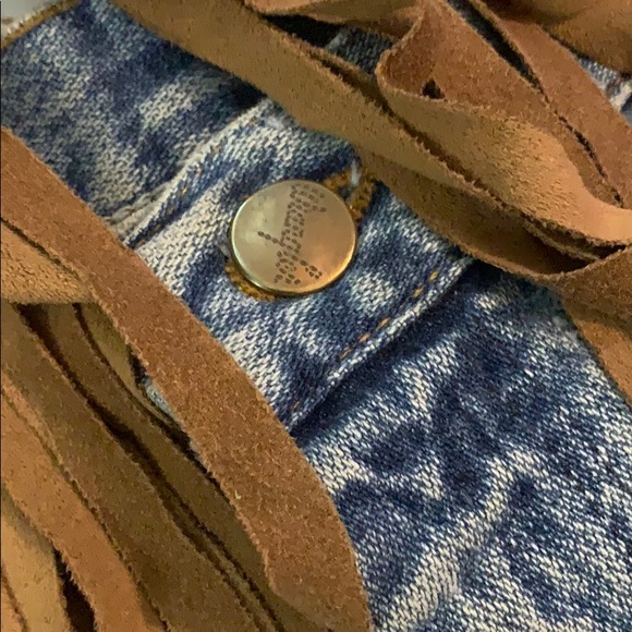 1970 Vintage Wrangler High Waisted Cutoffs 38x18 - Picture 6 of 8